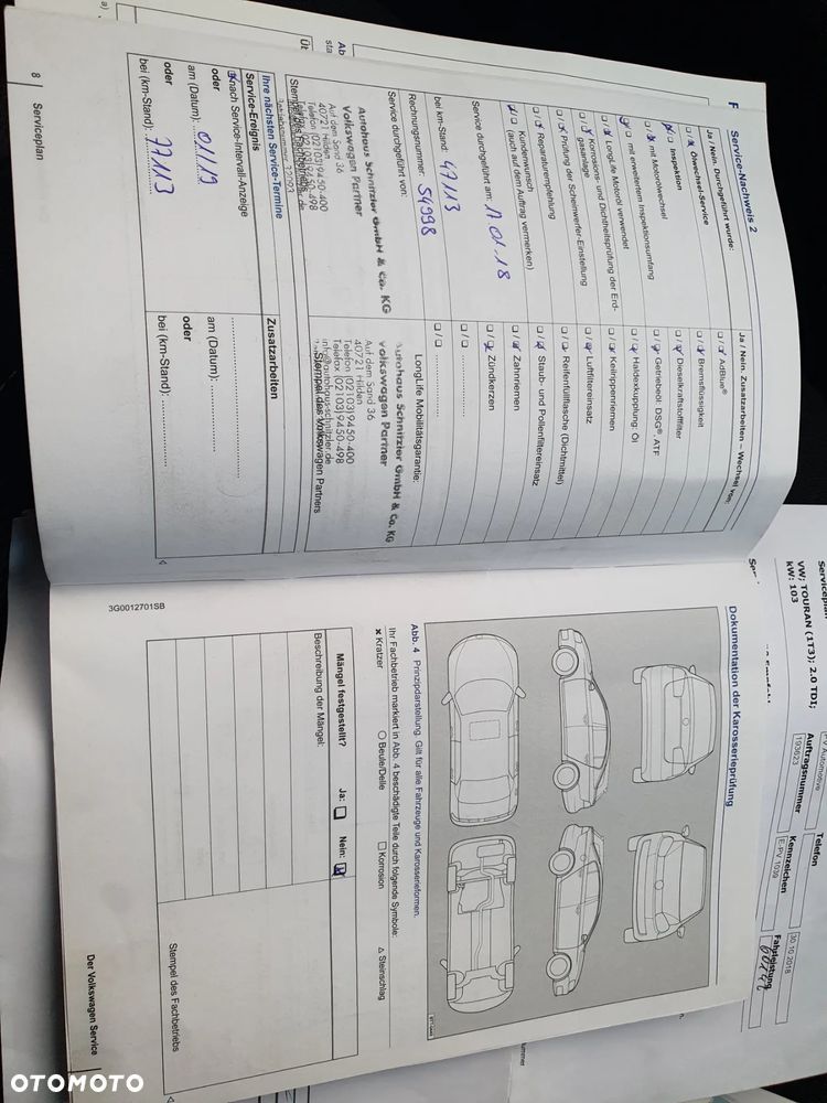 Volkswagen Touran 2.0 TDI DPF BlueMotion Technology DSG Comfortline - 23