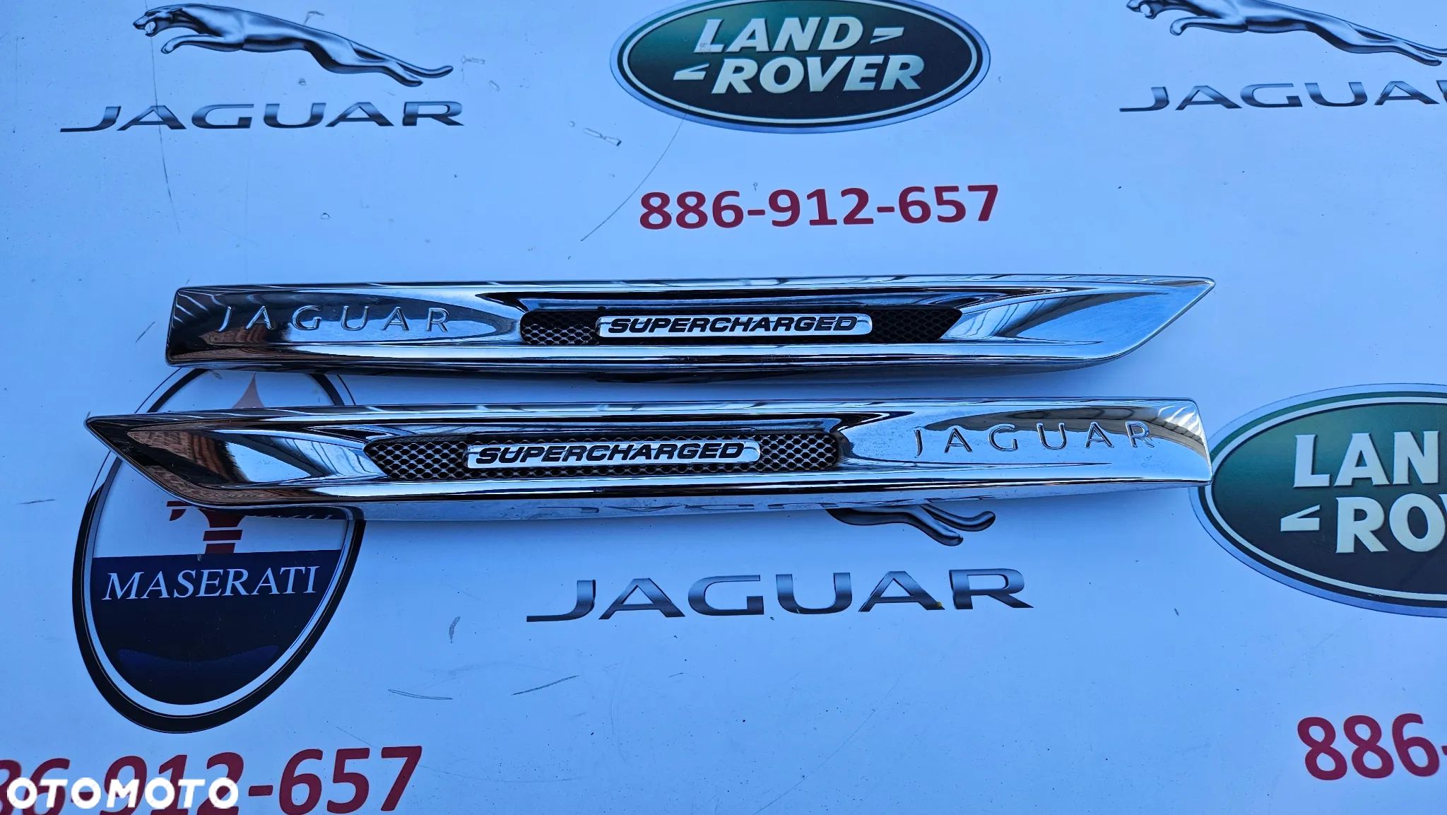 Jaguar XJ 351 Listwa Nakładka Listewka błotnika prawego lub lewego supercharged - 1