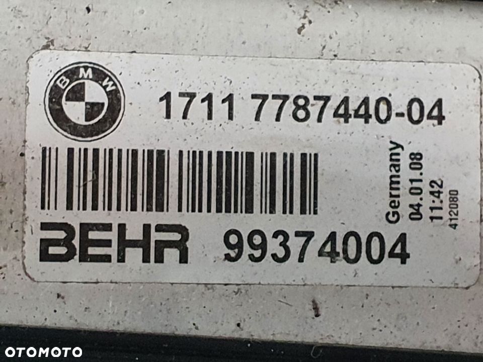 BMW E60 E61 LCI LIFT 2.0D 3.0D KOMPLET CHŁODNIC WENTYLATOR - 11