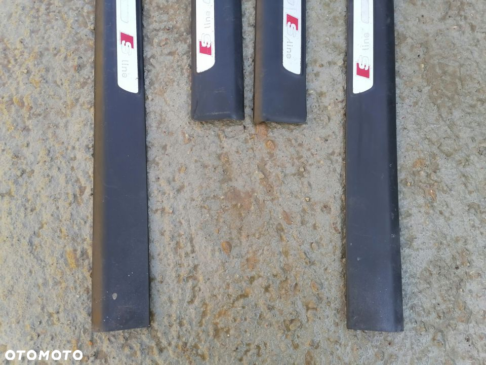 Listwa Listwy Progowe S-Line Komplet Audi A6 C6 - 2