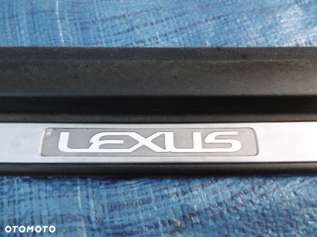 LEXUS LS430 LISTWY NAKŁADKI PROGOWE WEWNĘTRZNE KOMPLET 4SZT - 10