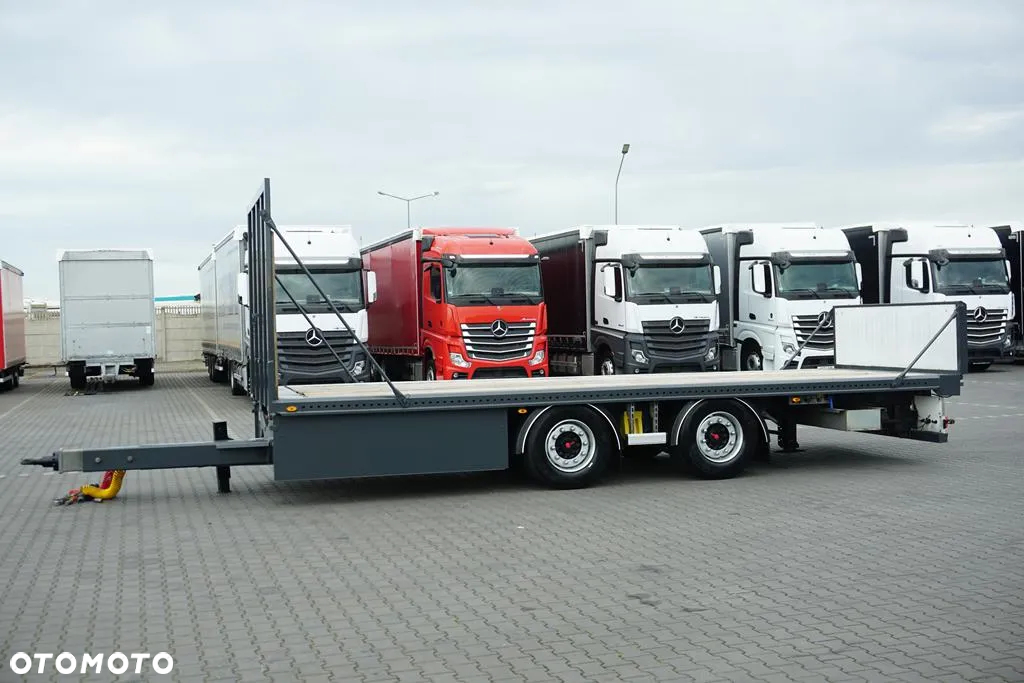 Fruehauf TANDEM / PLATFORMA / DŁ. 7,3 M - 3