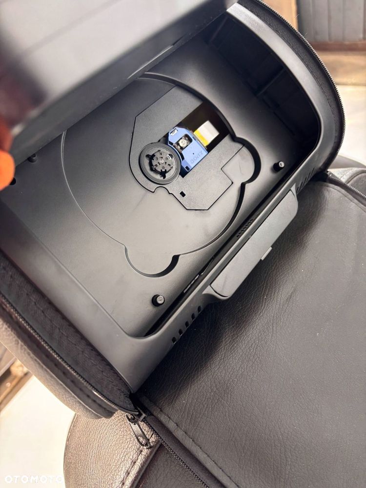 Audi Q7 4L 2009 Komplet Fotele SKÓRA CZARNA Z EKRANAMI GRZANE SCHOWKI - 6