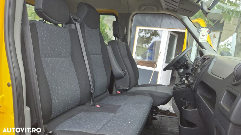 Opel Movano 2.3 L, 7 locuri, clima, 3.5 to, stare foarte buna , posibilitate finantare - 9