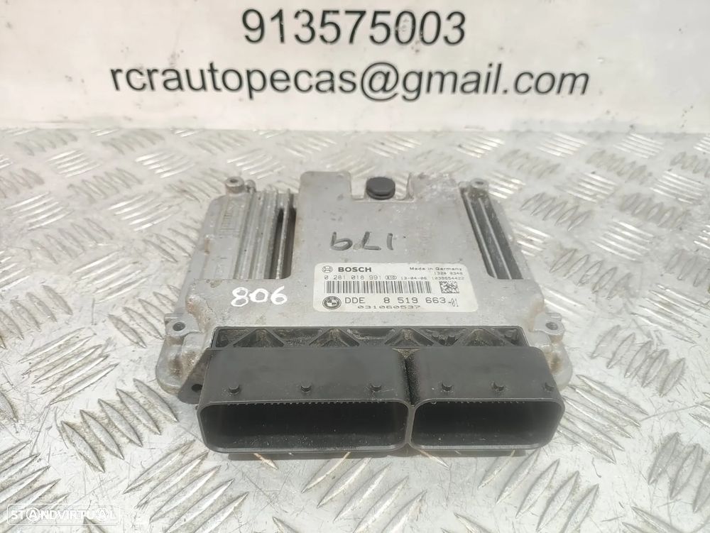 Centralina ECU Motor Bosch / BMW / Mini - 8519663 | 0281018991 - R55 R56 R57 R58 R59 R60 R61 LCI - 2