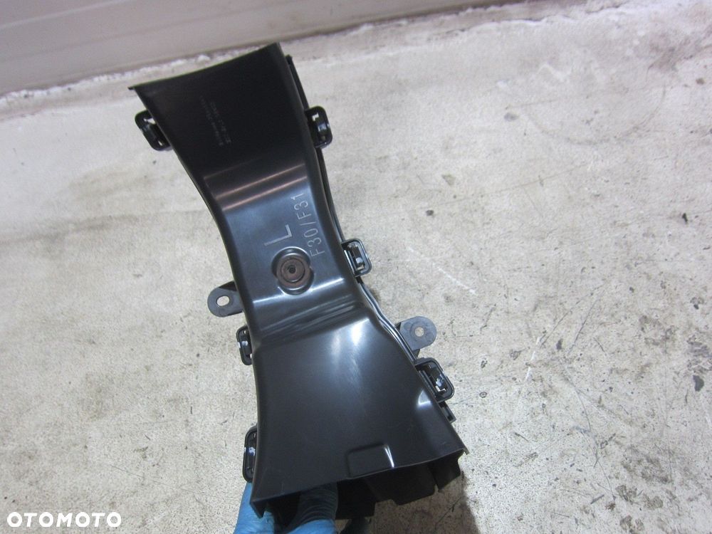 BMW 3 F30 KANAŁ WLOT KIEROWNICA POWIETRZA LEWY TUNEL 51747255417 7255417 - 4