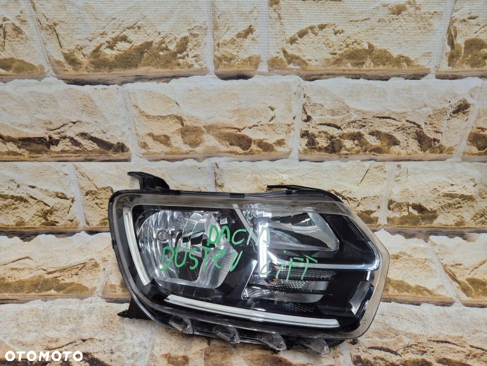 dacia duster 19\' h7 + led EUROPA idealna prawa lampa - 13