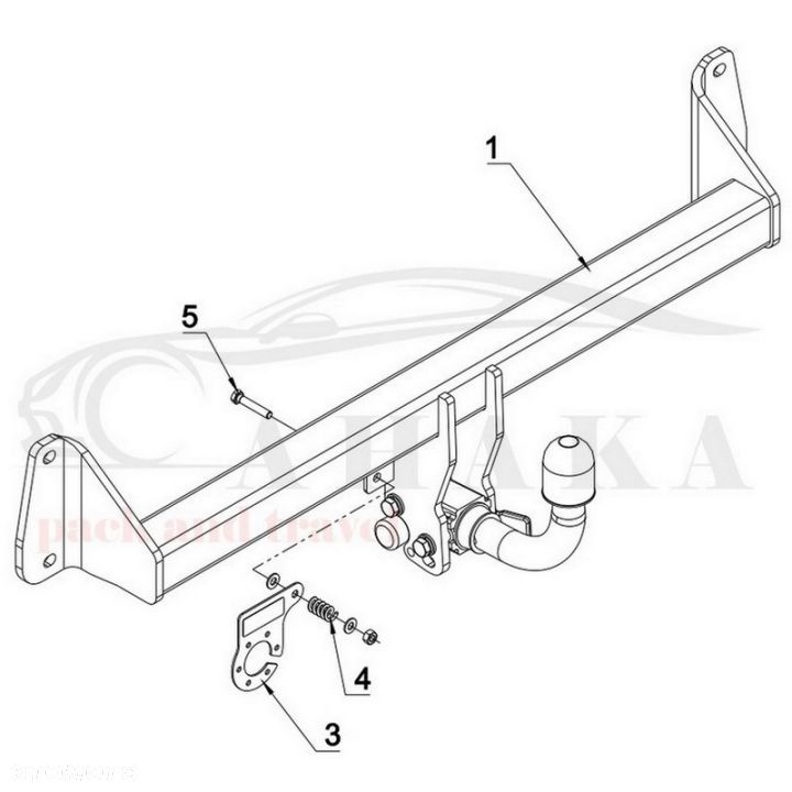 Hak Holowniczy Automat Do Bmw Seria 2 F46 Gran Tourer Od 2015 - 3