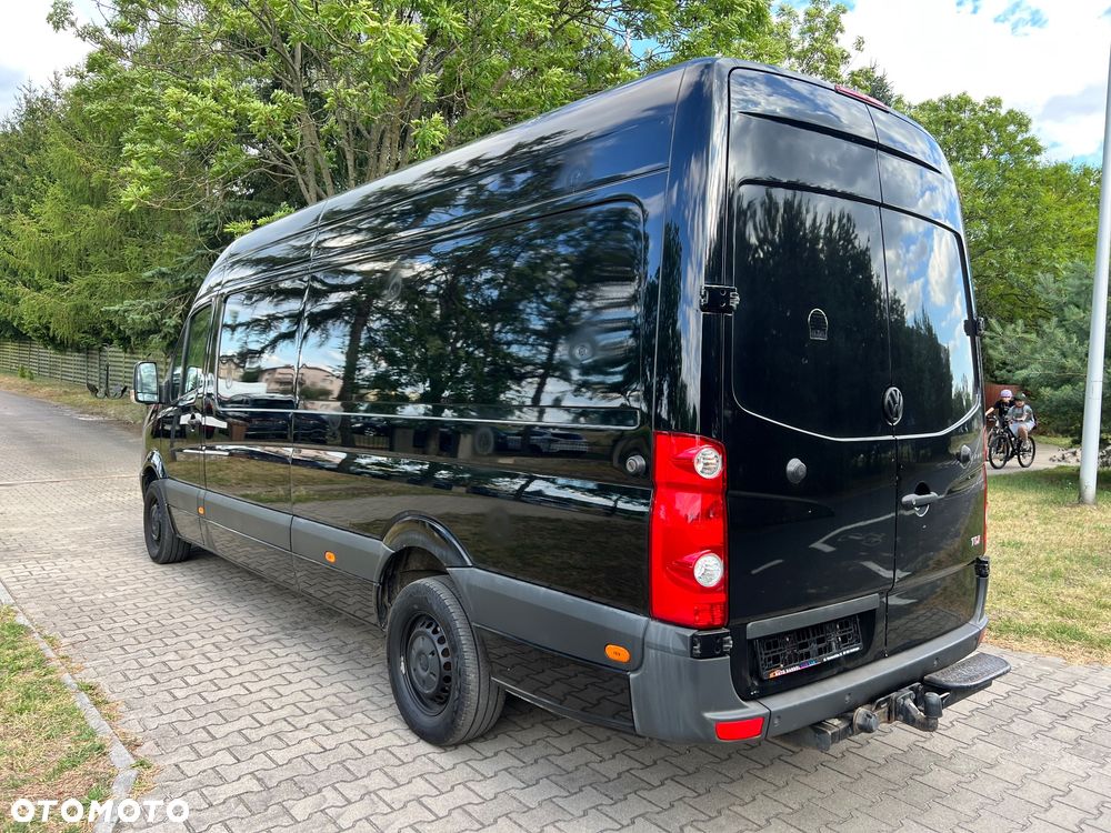 Volkswagen Crafter 2.0 TDI 163KM 2016 rok  Maxi Jumbo Czarny - 12