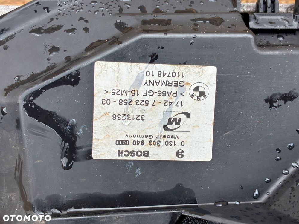 BMW 1 E87 BENZYNA PAS PRZEDNI CHŁODNICA WENTYLATOR KOMPLET - 10