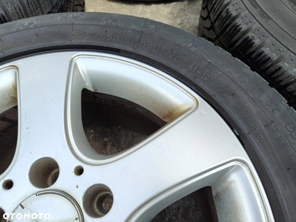 MERCEDES W211 VITO FELGI Aluminiowe Koła ZIMA 5X112 +opony zimowe 6-7mm - 6