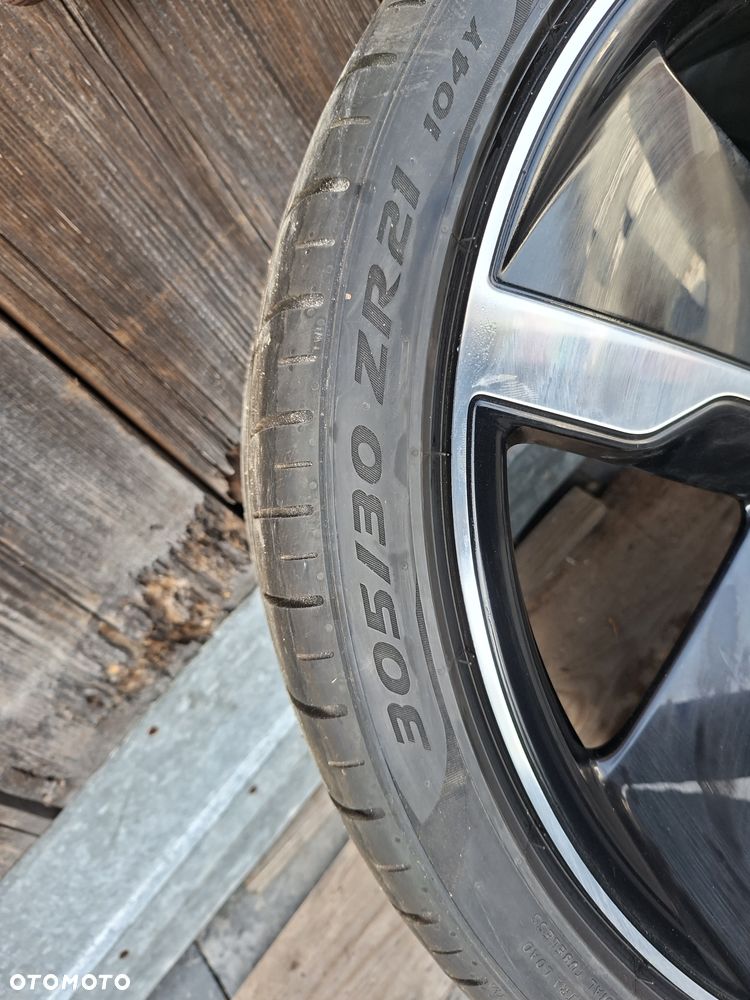 Sprzedam koła do Porsche Taycan 21cali Opony jak nowe dot21 - 13