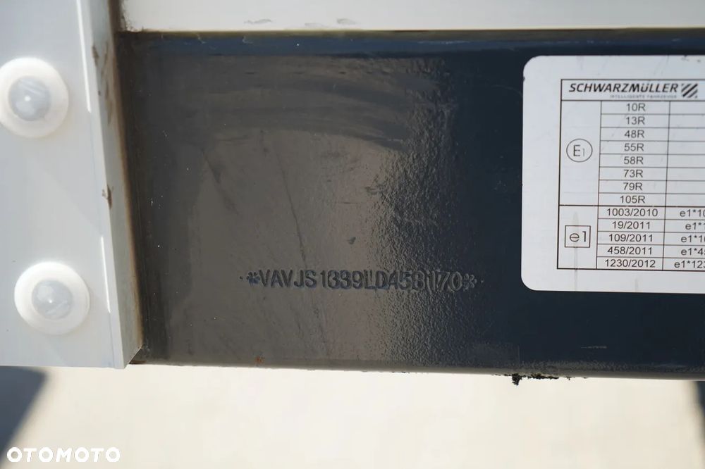 Schwarzmuller / FIRANKA / STANDARD / KOSZ NA PALETY / OSIE SAF / - 30