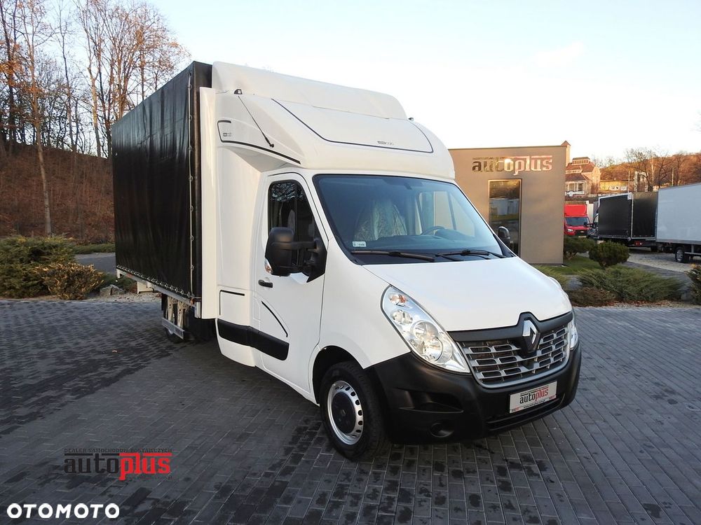 Renault MASTER PLANDEKA 10 PALET WEBASTO TEMPOMAT KLIMATYZACJA PNEUMATYKA AUTOMAT   170KM - 2