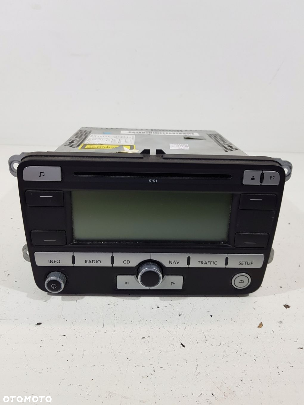 RADIO MP3 NAVI 1K0035191D VW PASSAT TOURAN GOLF EU - 2