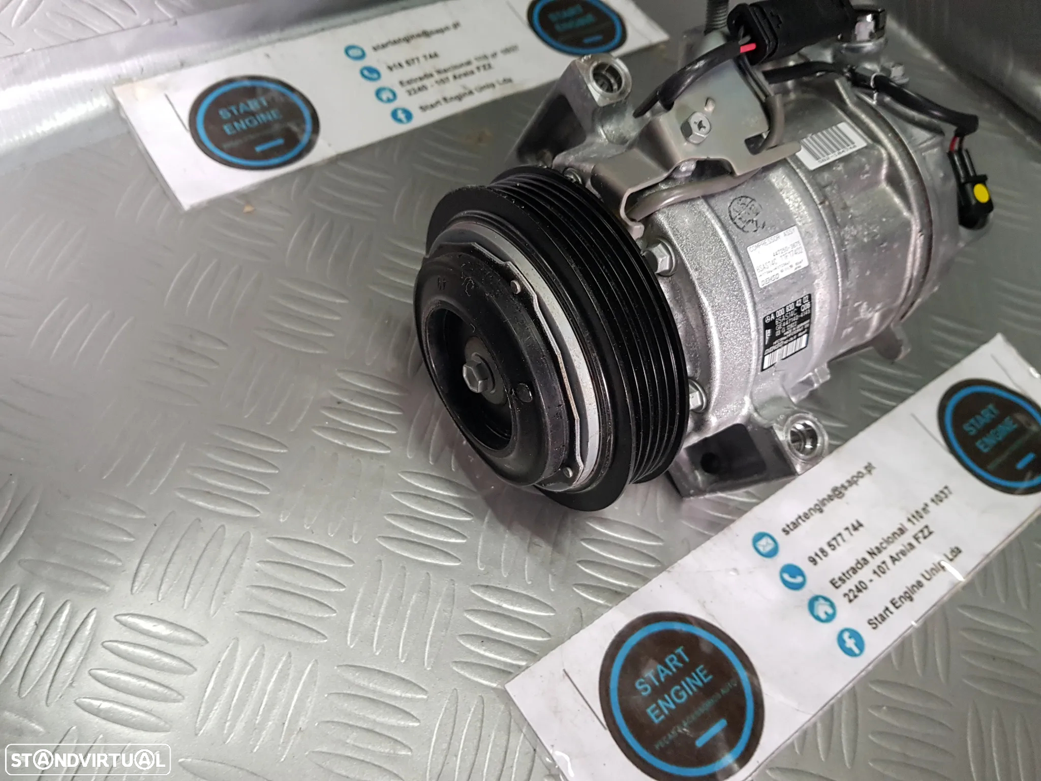 Compressor Ar condicionado Mercedes CLA W118 C118 Classe A B W177 W247 GLE GLC GLB 180 CDI 200 CDI 220 CDI 2019 a 2024 - 2