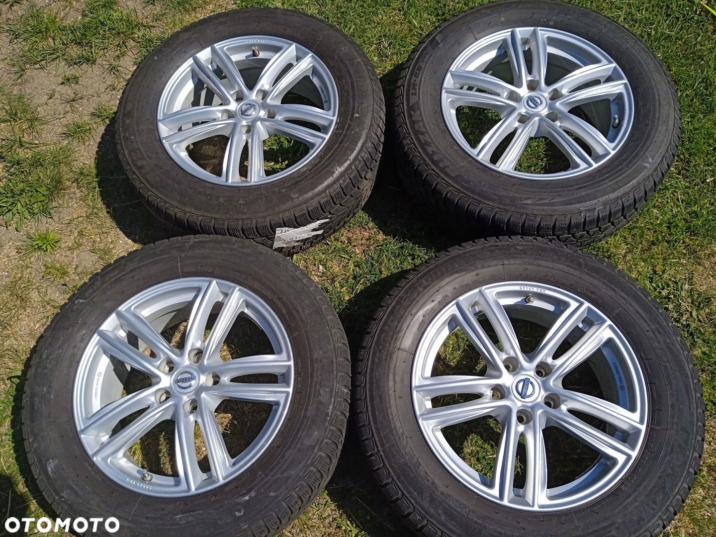 felgi aluminiowe 5x114,3 Nissan Quashqai X-trail Kadjar Opony 225/65 17 7m - 1