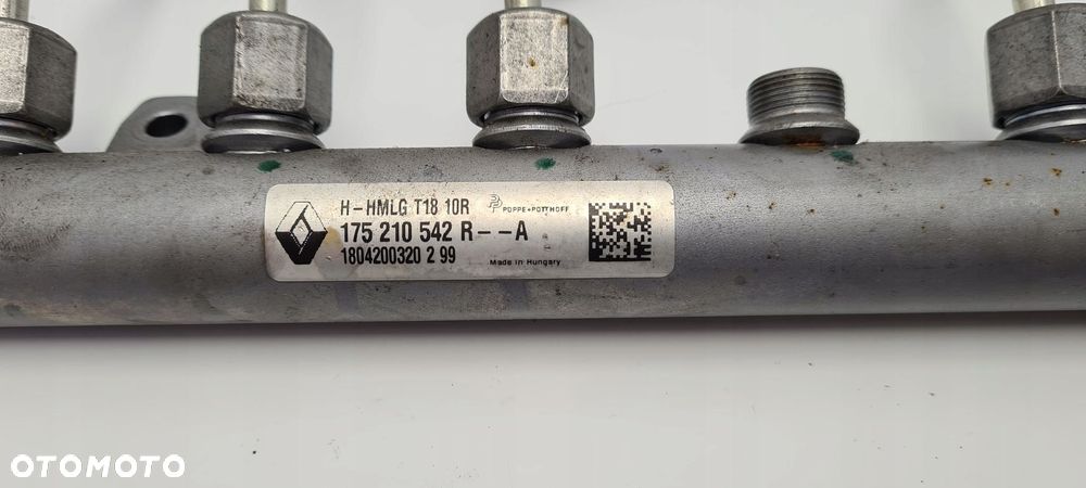 listwa wtryskowa renault scenic iii nissan 1.6dci - 2