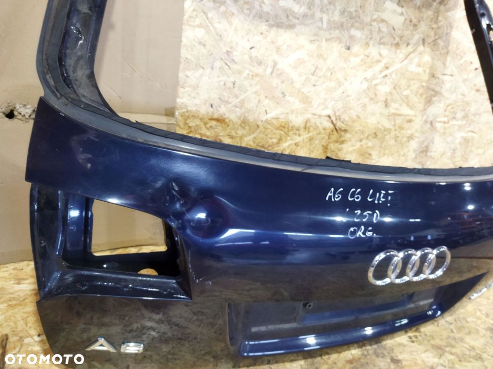 KLAPA TYŁ AUDI A6 C6 LIFT AVANT KOMBI LZ5D ORG - 6