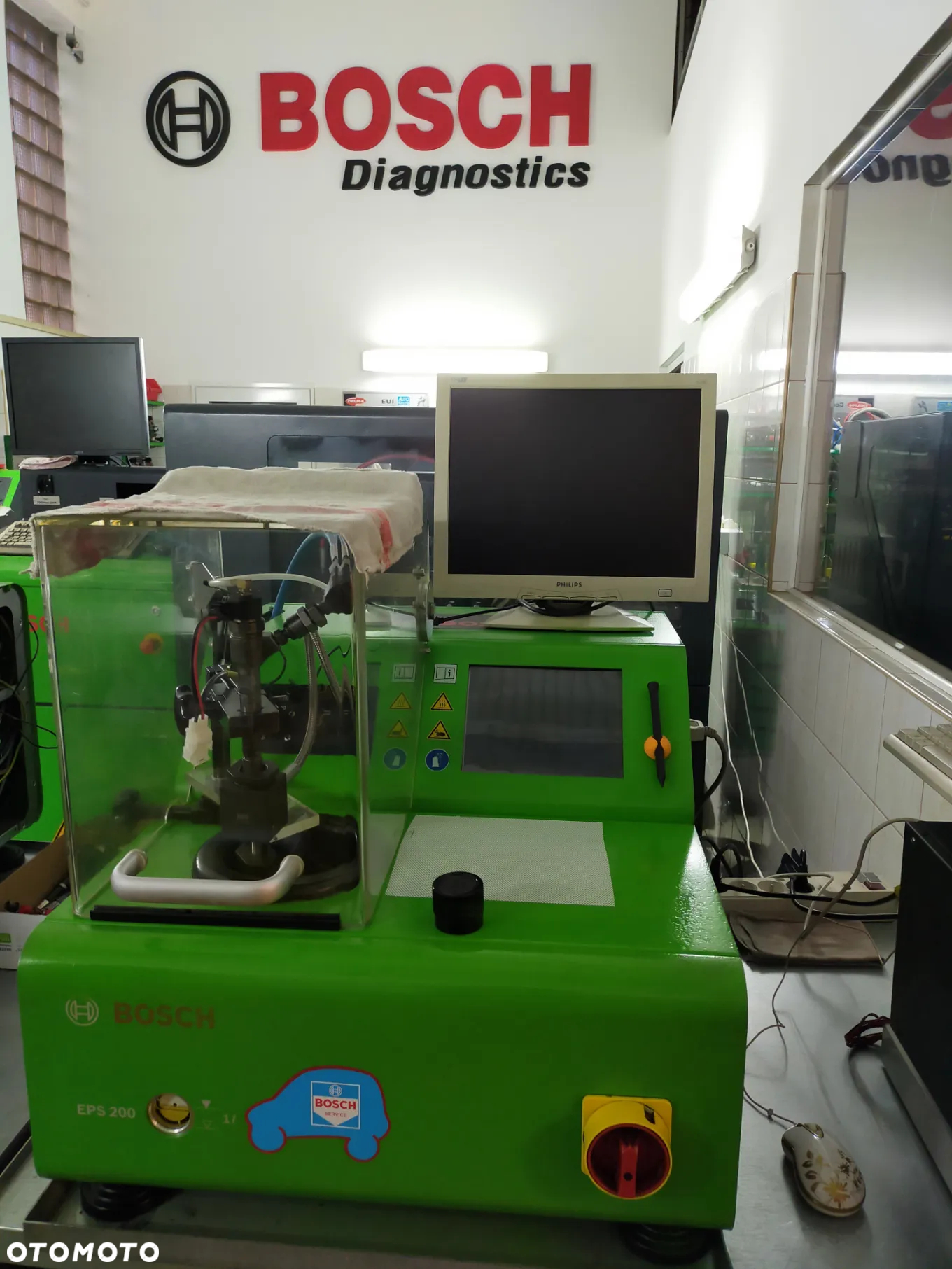Eps 200 A Bosch tester wtryskiwaczy - stół probierczy . - 5