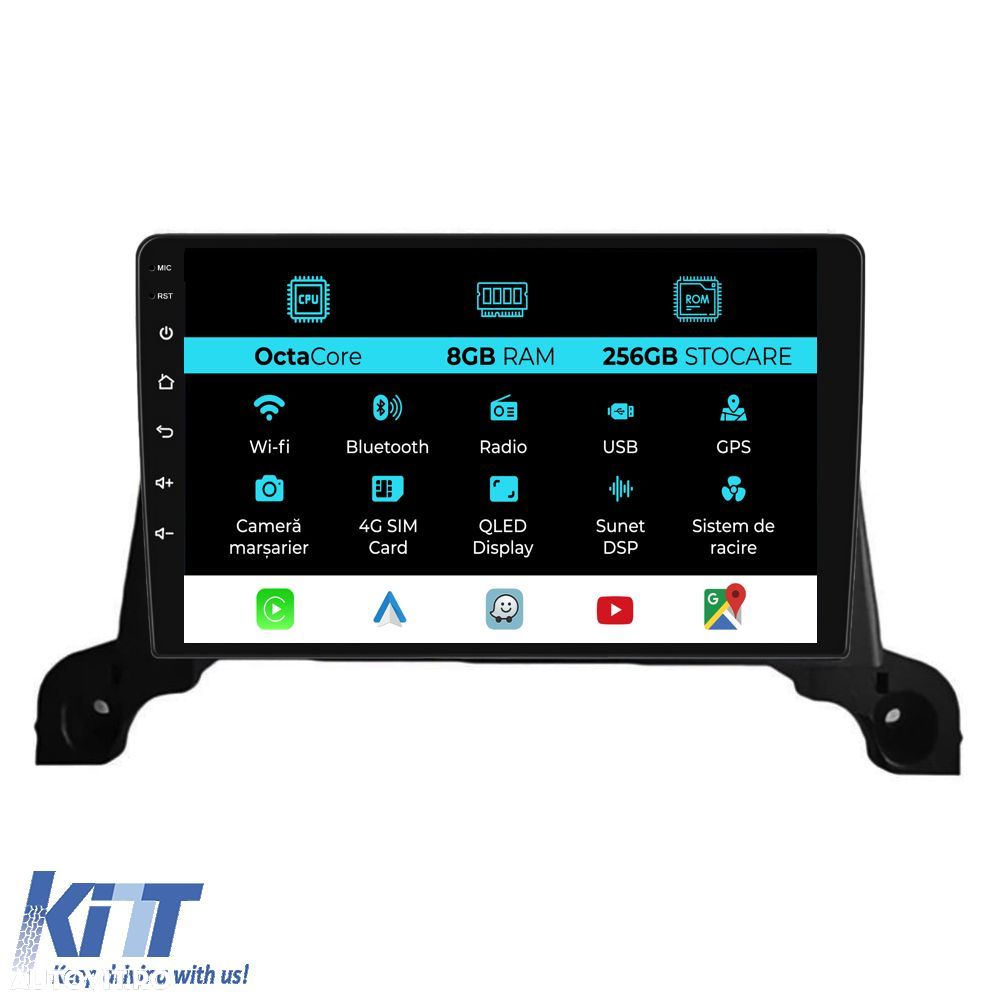 Navigatie Dedicata Peugeot 3008 5008 (2016 - 2021), 9Inch, 8Gb Ram, 25 - 1