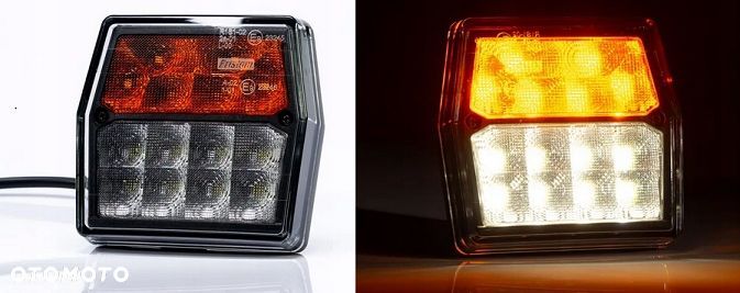 2 x Lampa Przednia Przód LED TRAKTOR 12V KIERUNEK - 1