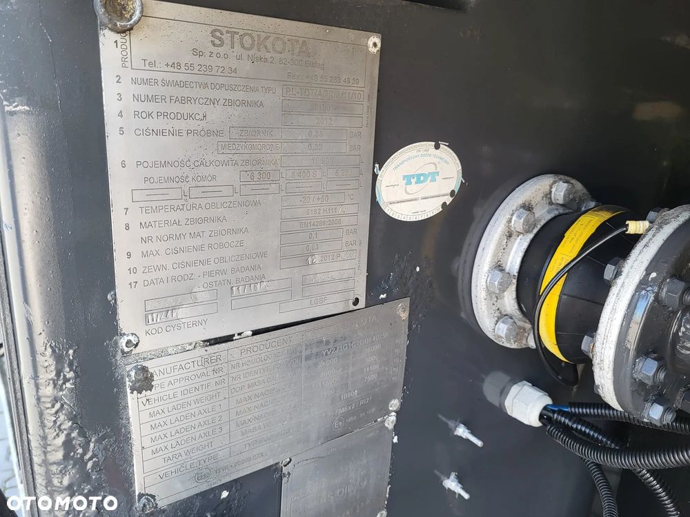 Volvo FM 450 Autocysterna STOKOTA 6x2 Alfons Haar 3 Komorowa - 15