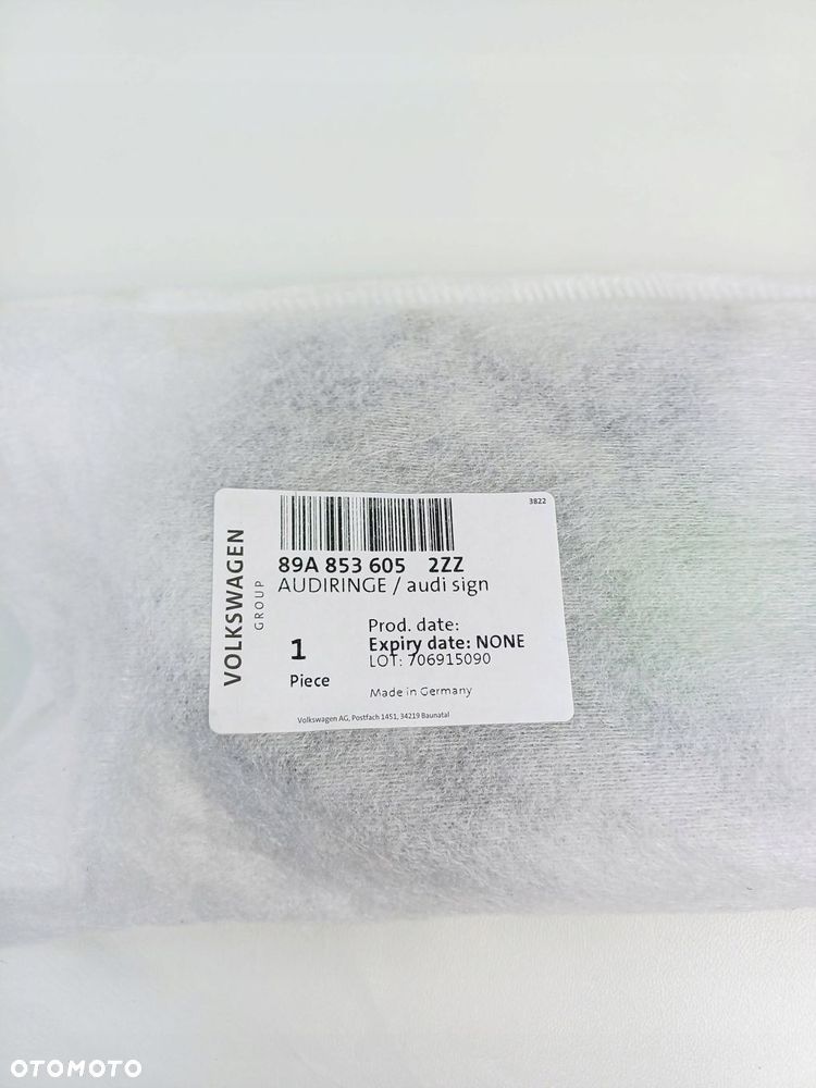 emblemat przód znaczek przedni logo audi q4 e-tron 89a853605 - 9