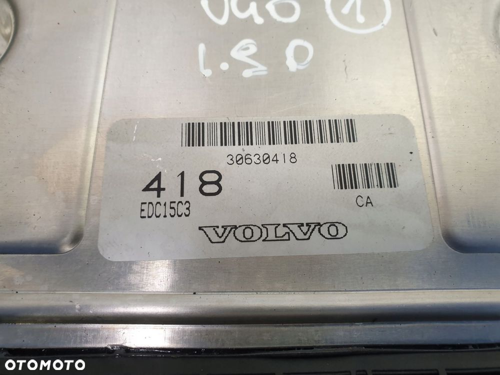 Volvo V40 S40 1.9 D KOMPUTER SILNIKA 30630418 - 12