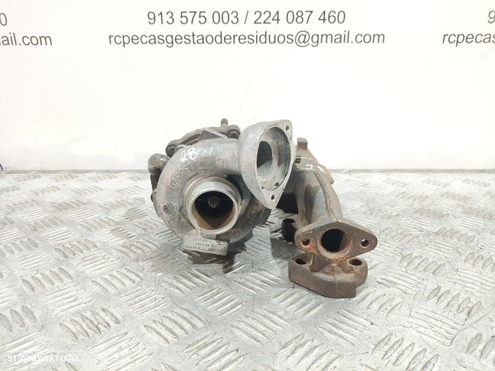 Turbo Compressor Garrett BMW 11657794144 750431 2.0D 150cv M47D20 204D4 - 1