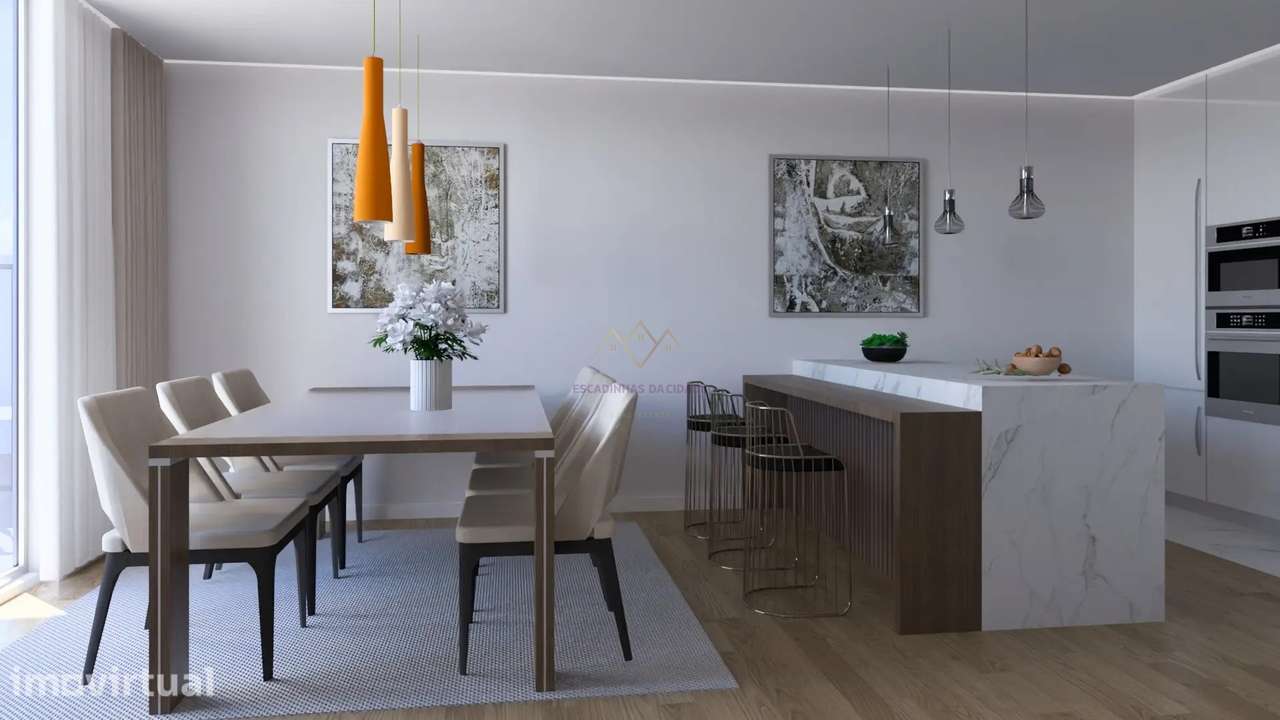 Apartamento T2 com Terraço e Varanda e com 2 Lugares de Garagem – Port - Grande imagem: 2/30