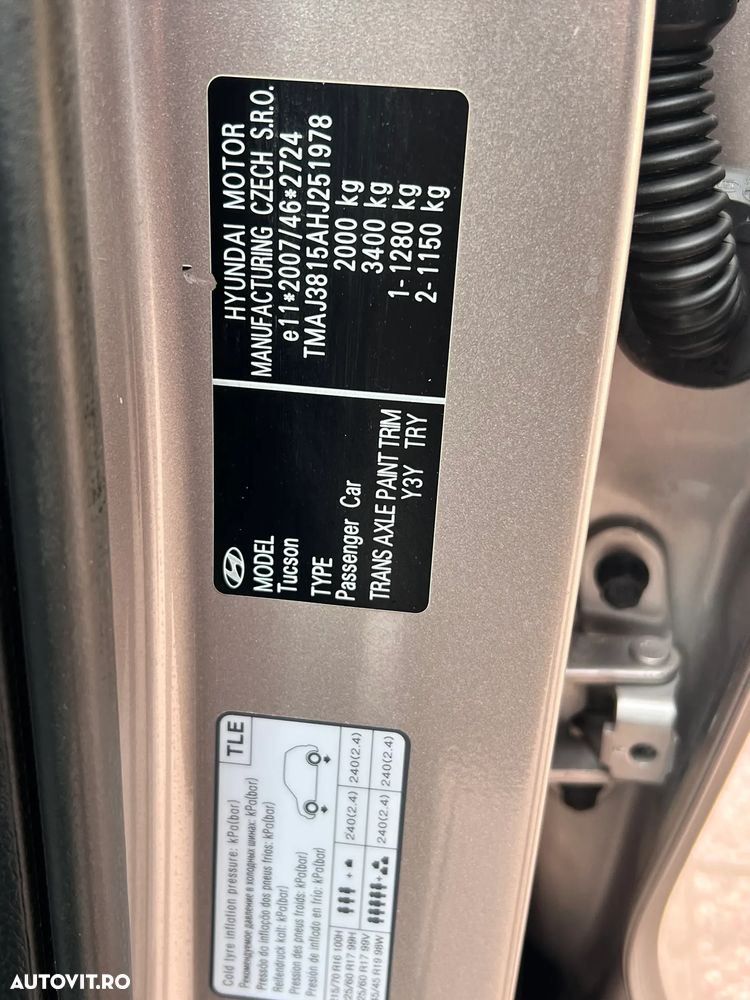 Hyundai Tucson blue 1.7 CRDi 2WD Style - 20