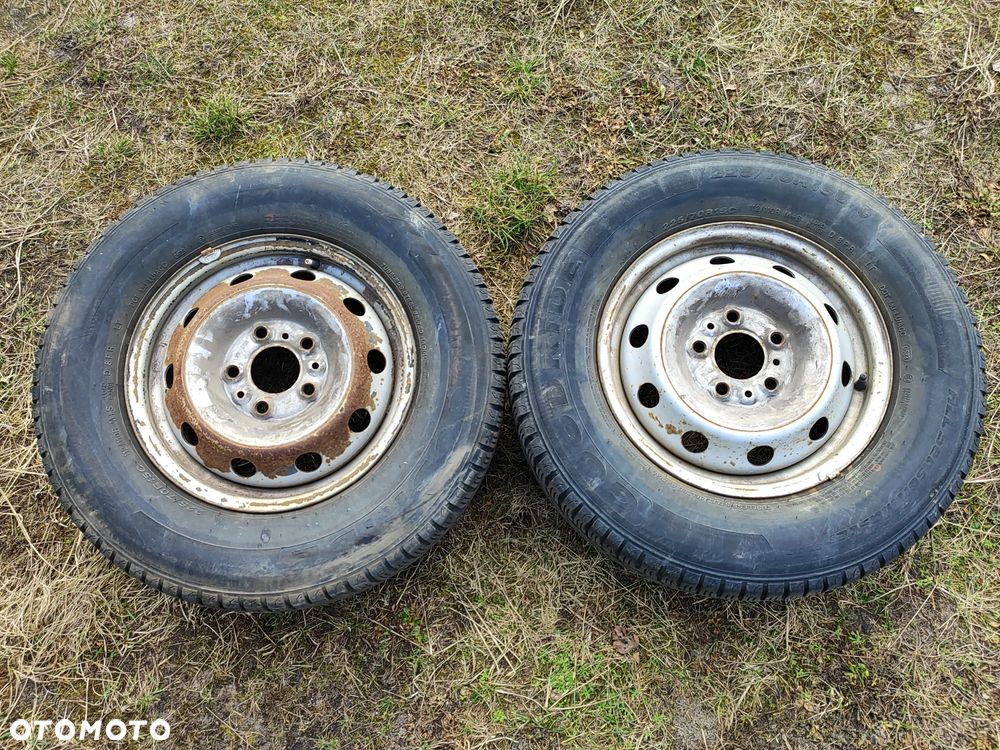 Koła felgi stalowe pojedyńcze Fiat Ducato / Peugeot Boxer / Citroen Jumper / Iveco Daily 15" 5x118 ET68 zapasówki