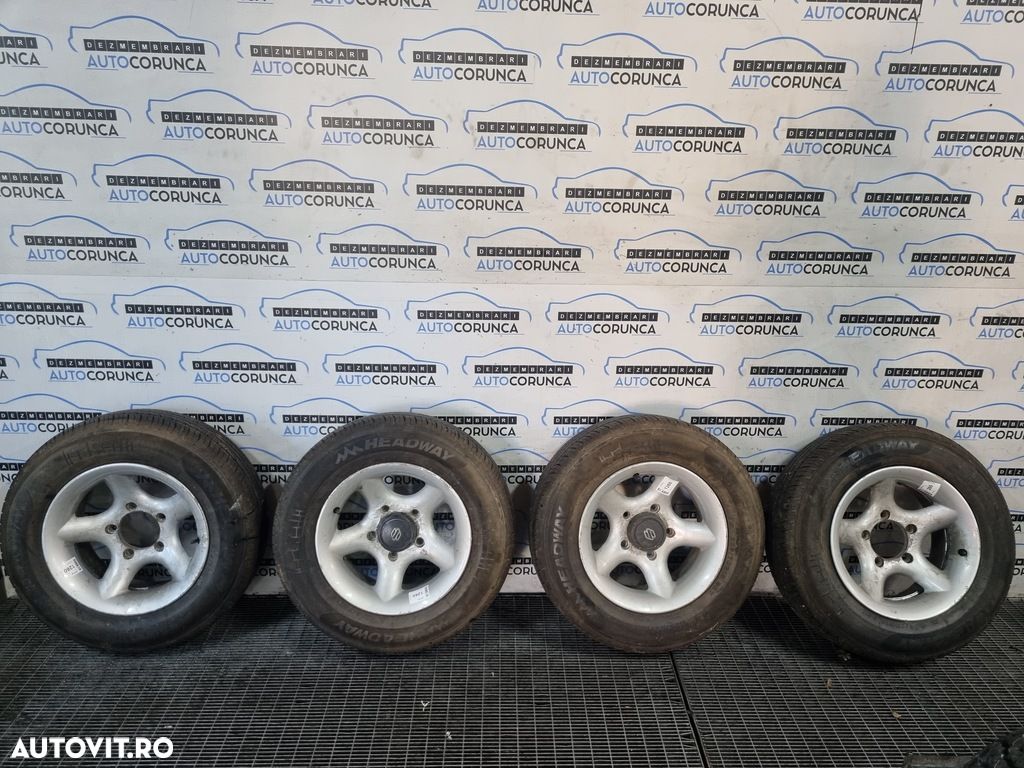 Jante aliaj Suzuki Jimny 1998 - 2005 (1260) R15 205/70R15 Et6 - 1