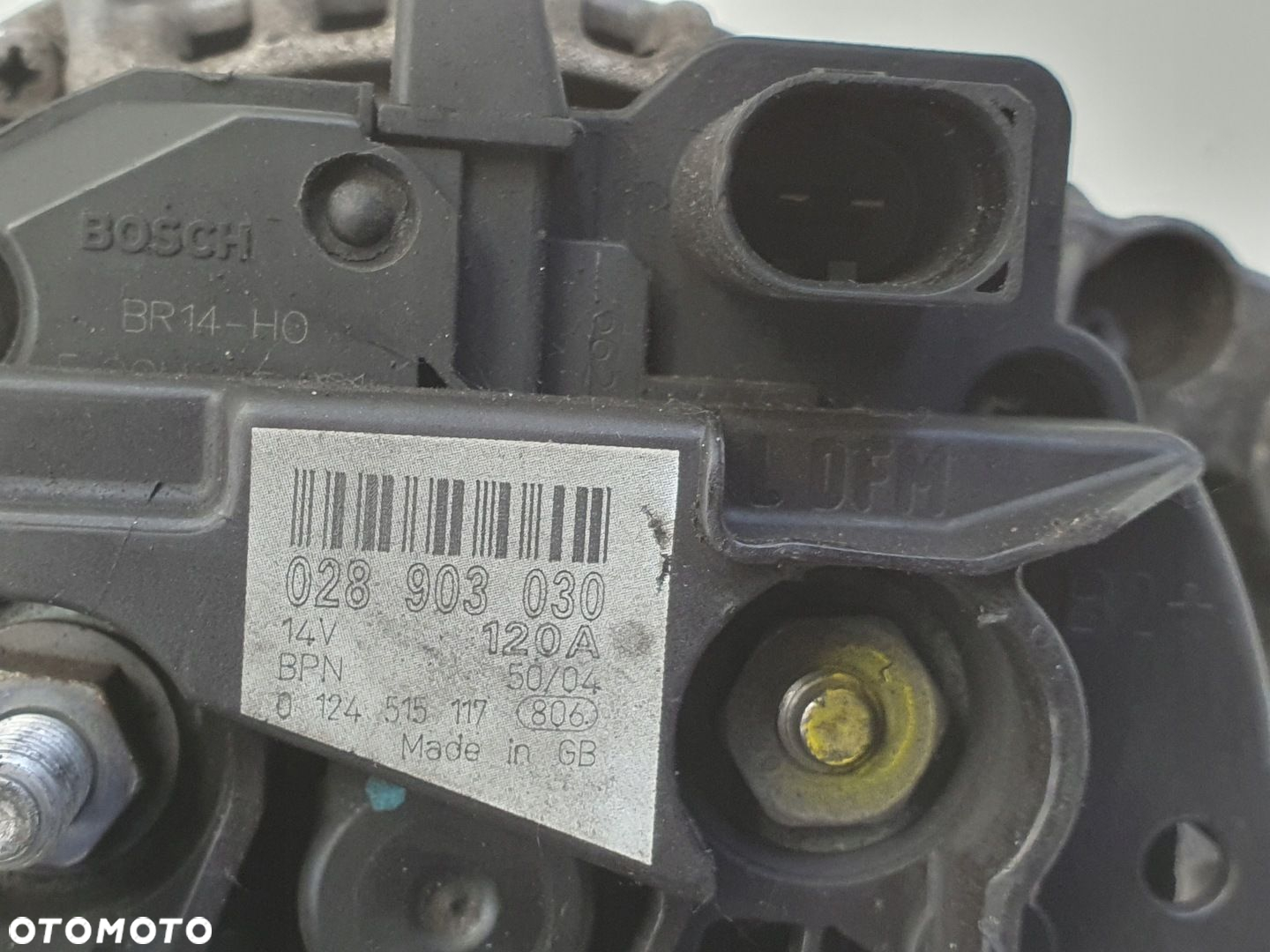 VW Sharan Alhambra Galaxy 1.9 TDI ALTERNATOR bosch 028903030 120A - 7