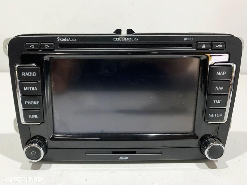 Navigatie Skoda Superb 2 (2008-2013) 3T0035680A - 3