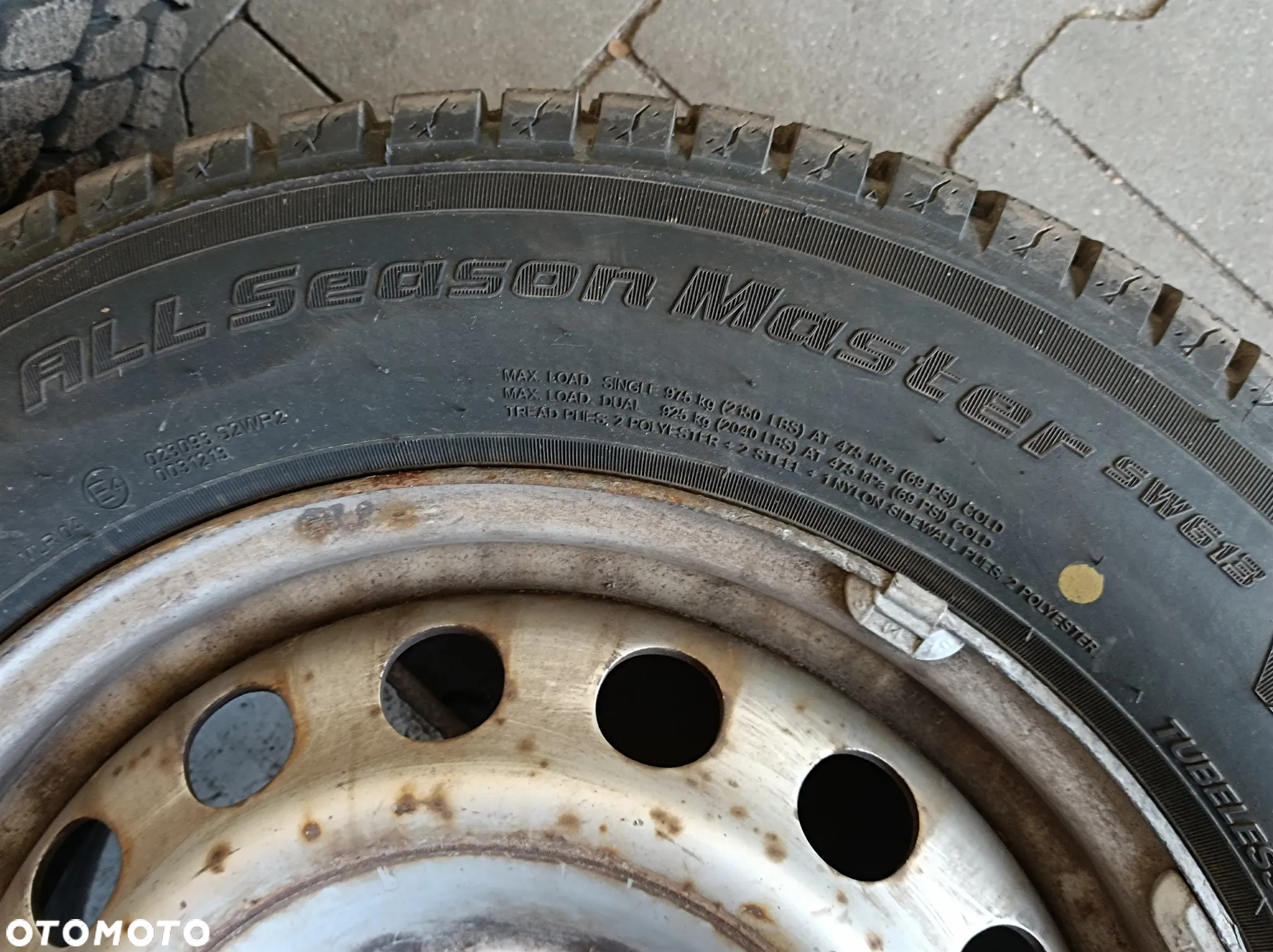 Felgi koła stalowe  NOWE opony zimowe Mercedes Vito/Viano VW T5 T6 5x112 ET54 205/65R16 C - 11