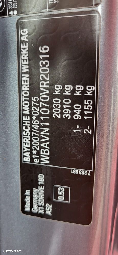 BMW X1 sDrive18d - 26