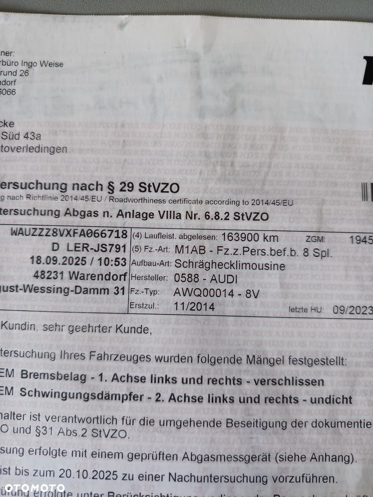 Audi A3 Sportback 2.0 TDI (clean diesel) quattro Attraction - 23
