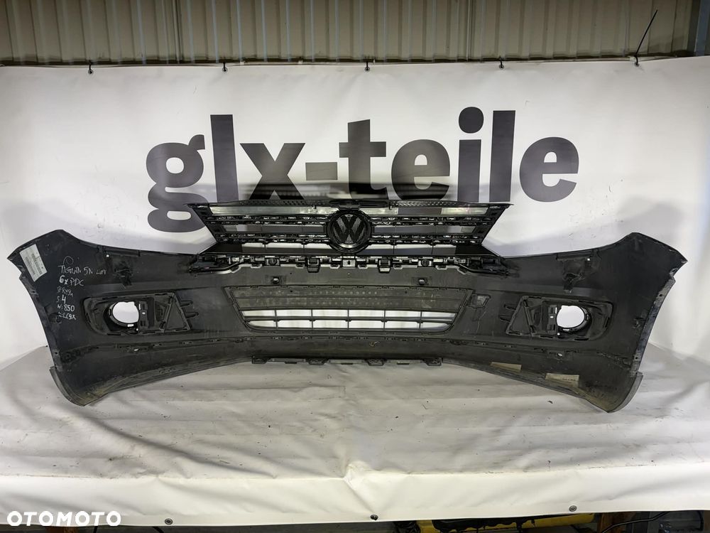 Vw Tiguan 5N Lift Zderzak Przód Przedni 6xPDC SPRYSK. LC9X 11-15 5N0807221K - 7