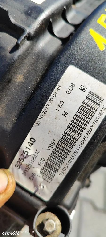 SILNIK B38A15A 1.5 T BMW MINI - 2