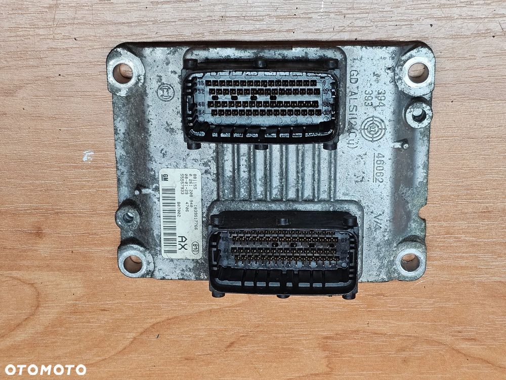 ZESTAW STARTOWY LICZNIK CIM STEROWNIK 55557933 STACYJKA SKRZYNKA OPEL CORSA D 1.2 B  Z12XEP 100% OK - 5