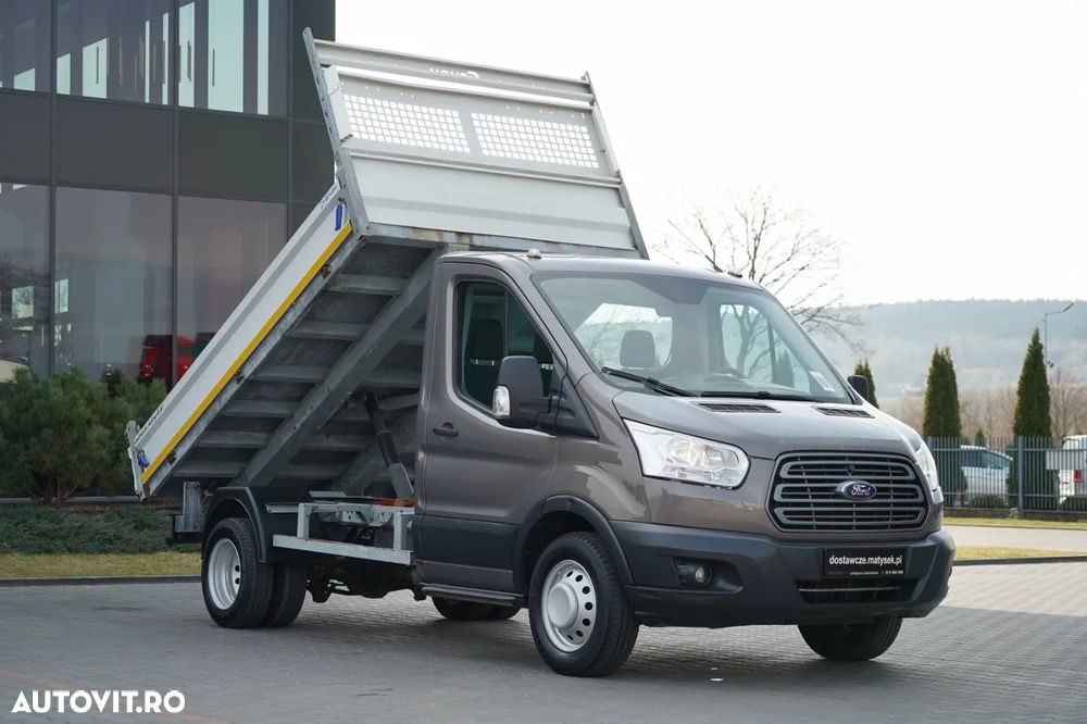 Iveco TRANSIT / BASCULATOR SPATE / DUBLU / MANUAL / IMPORTAT - 2