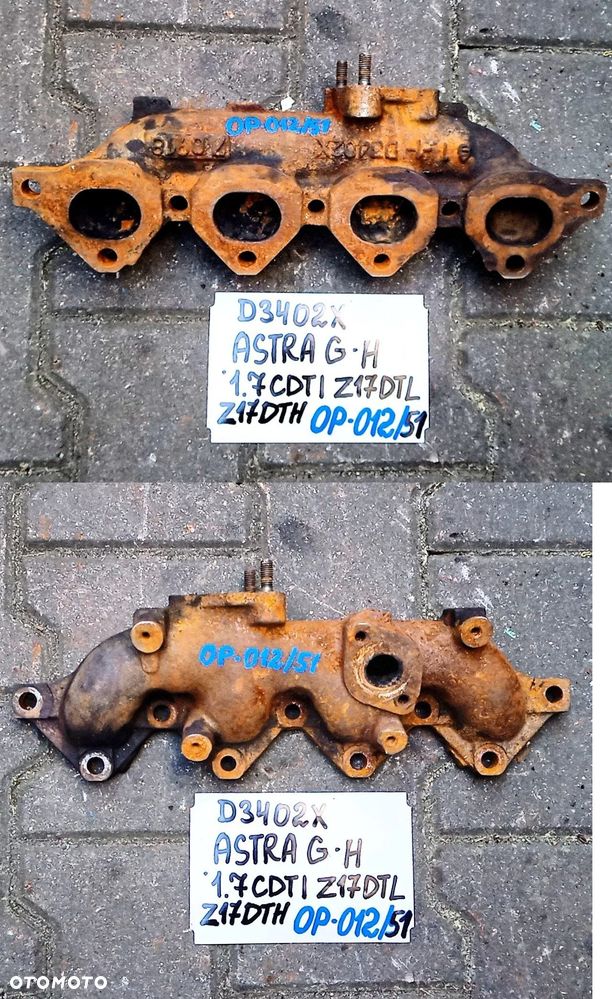 OPEL/DAEWOO/CHEVROLET KOLEKTOR WYDECHOWY - 24