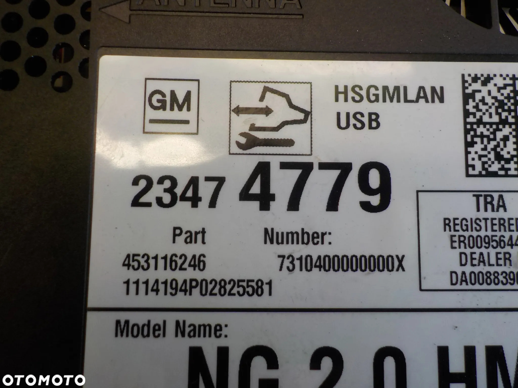 OPEL INSIGNIA A MODUŁ NAWIGACJI 23474779 - 3