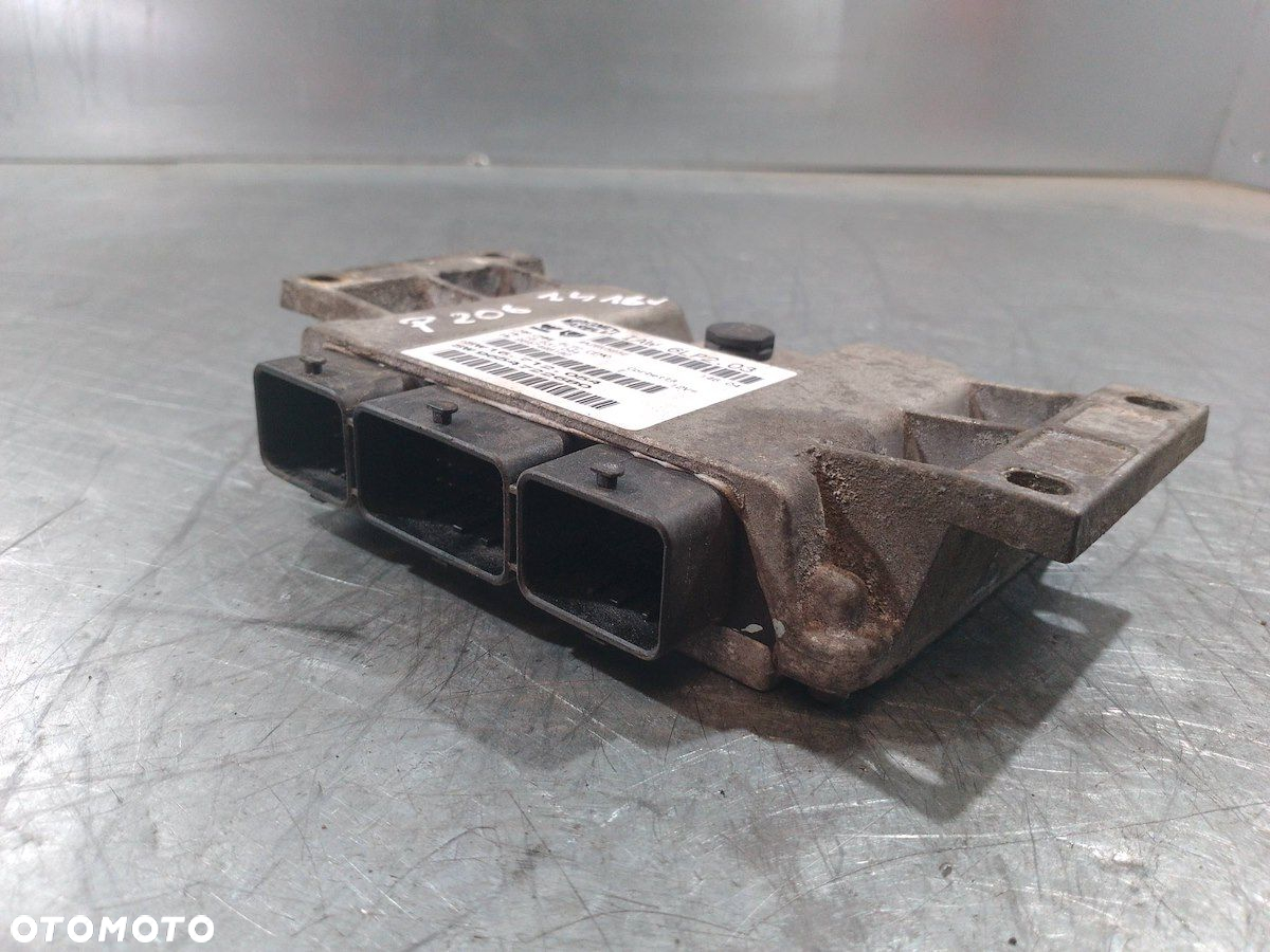 KOMPUTER, STEROWNIK PEUGEOT 206 9647498180  9654722680 1.4 16V - 2