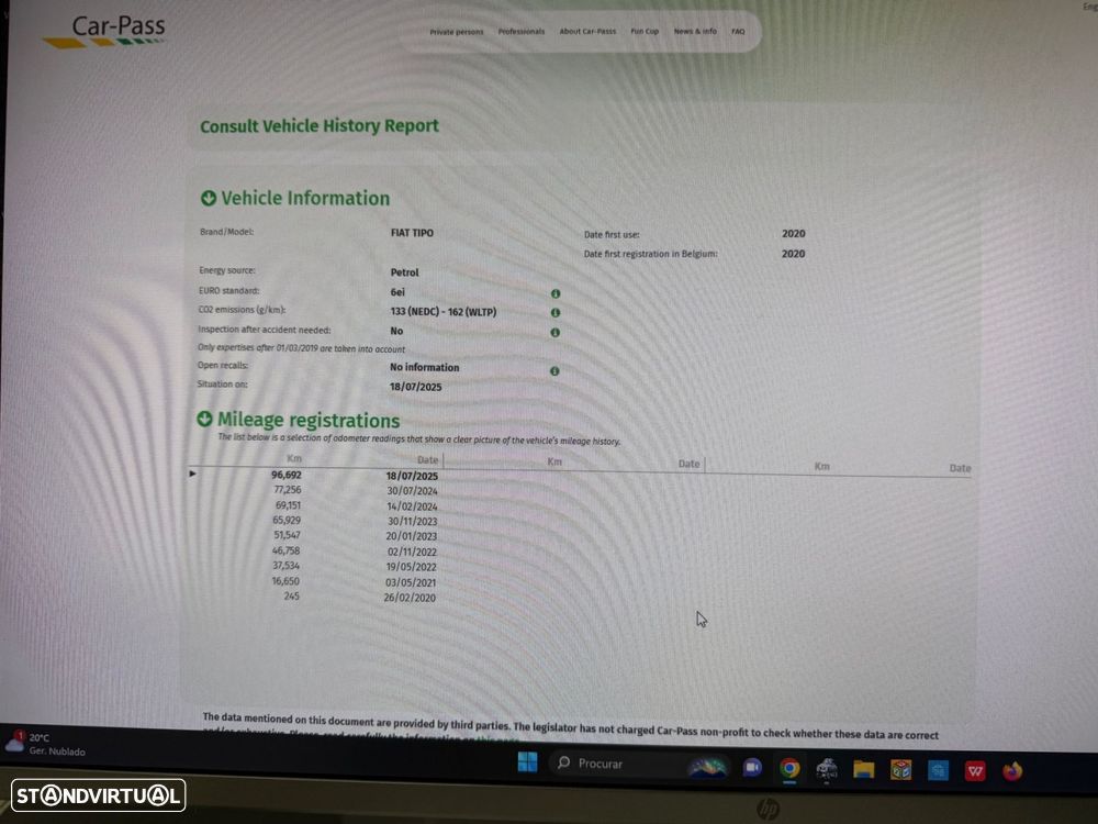 Fiat Tipo 1.4 Mirror - 28