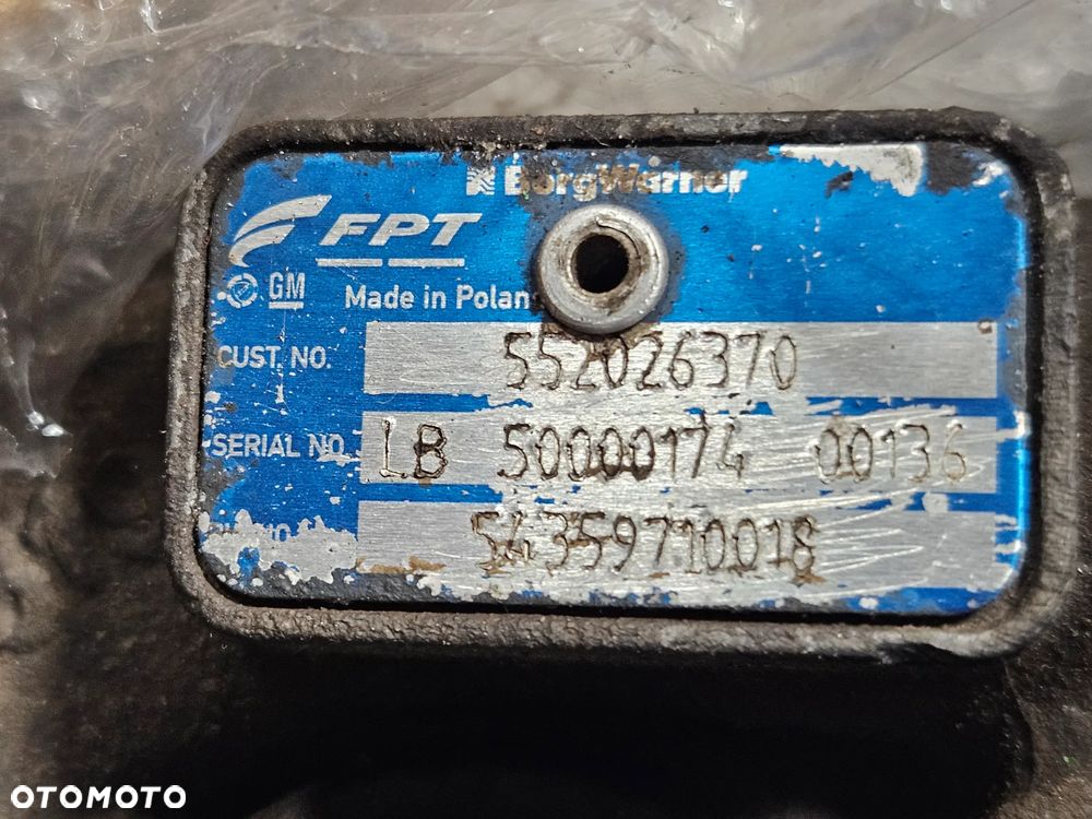 Fiat  Punto Doblo  Opel Combo 1.3  CDTI JTD Mjet turbosprężarka 55225903 552026370 - 6