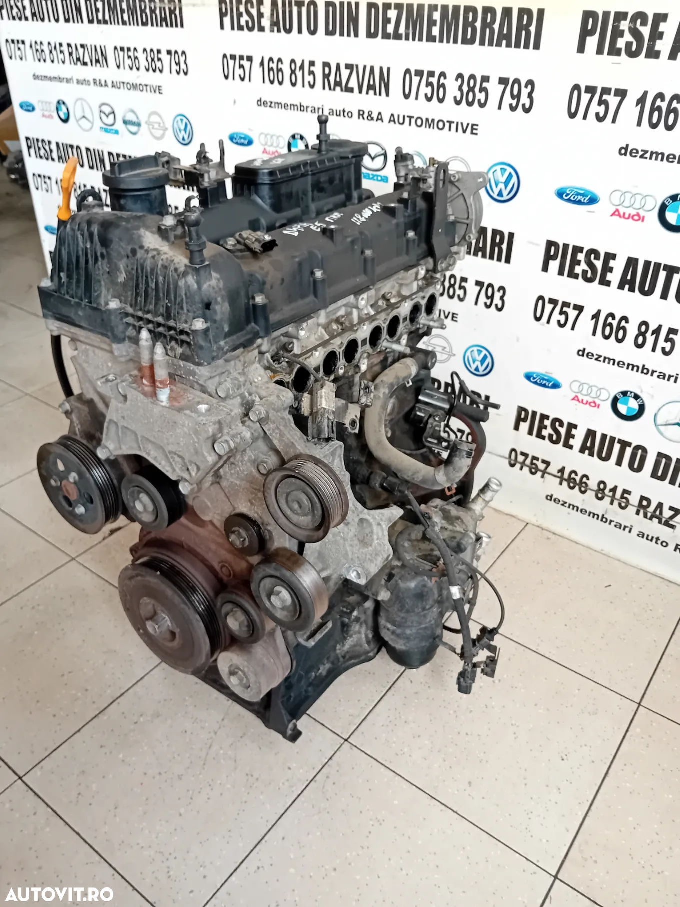 Motor D4HA 2.0 Crdi Hyundai Ix35 Tucson Kia Sportage Euro 5 Cod Motor D4HA Manual Testat Cu Garantie - 4