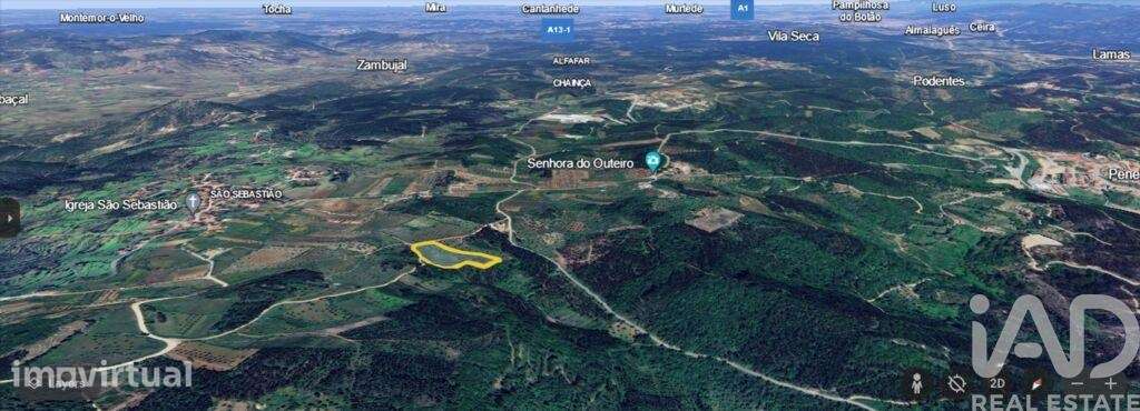 Terreno Agrícola em São Miguel, Santa Eufémia e Rabaçal de 7714,00 m2 - Grande imagem: 4/9